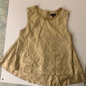 Imoga Golden Skirt and Top Outfit. Size 10